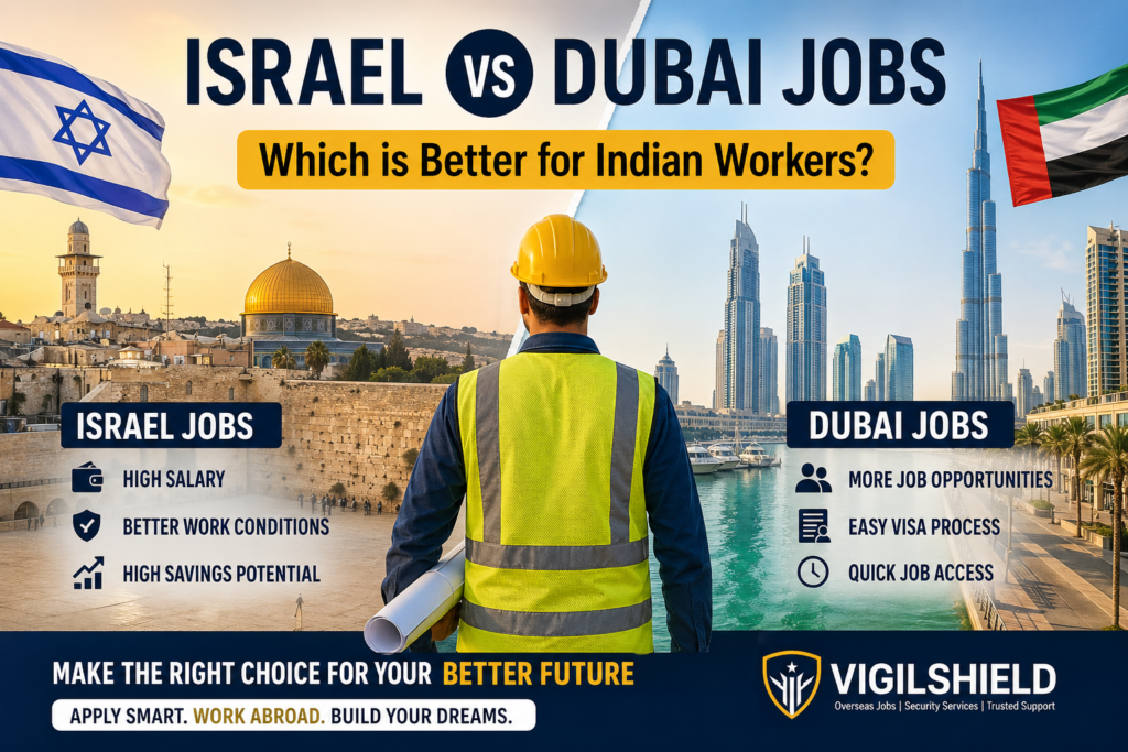 Israel vs Dubai Jobs